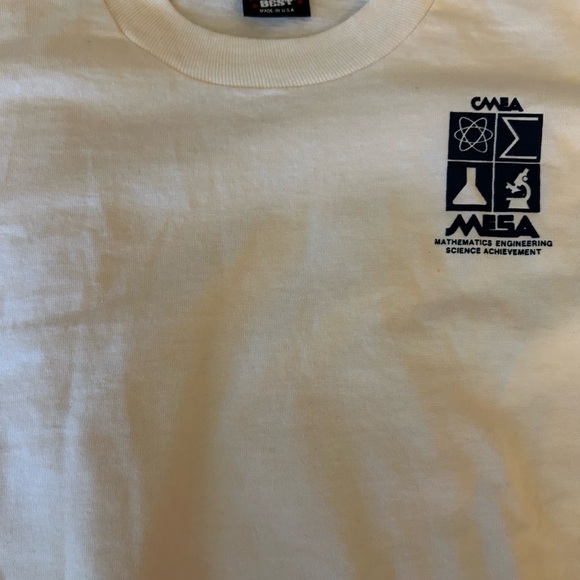 Vintage Screen Stars Single-Stitch T-Shirt -  “CMEA MESA” Size “Men’s” Large - Picture 2 of 6